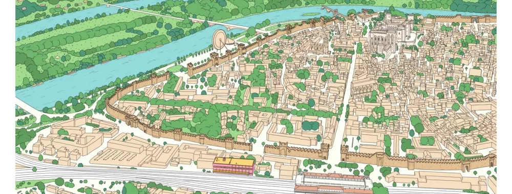 Le Tri postal à 2 pas des remparts et de la Gare