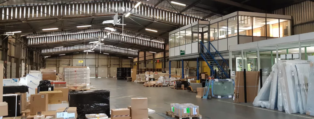 intérieur entrepôt