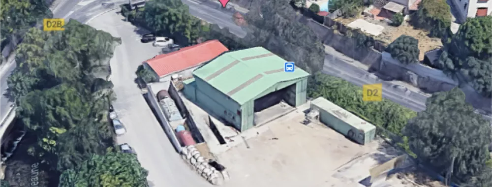 Plan annoté du site