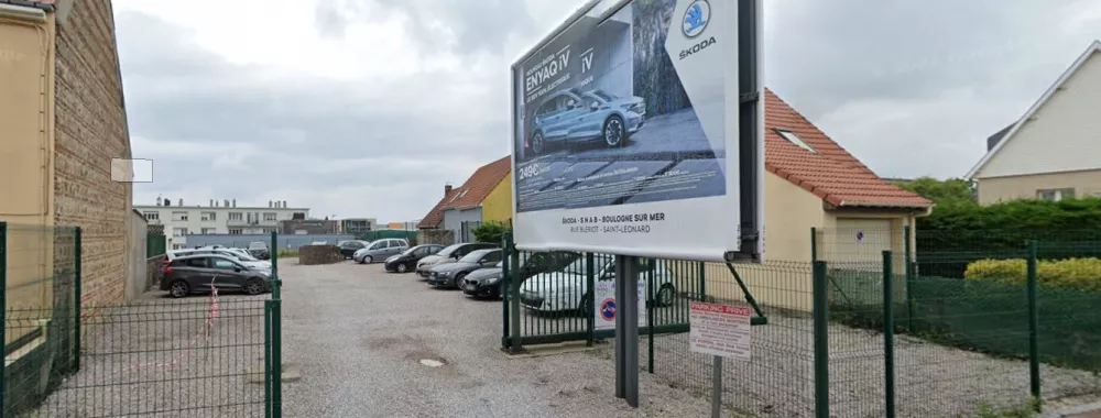 Terrain nu à Boulogne sur Mer - usage stationnement