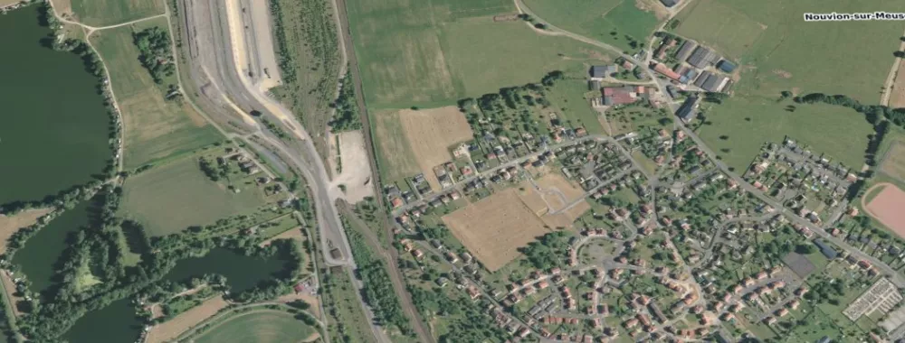 Vue aérienne générale