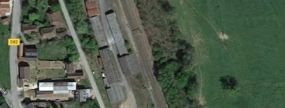 Terrain non bâti d'une superficie de 1160 mètres carrés environ