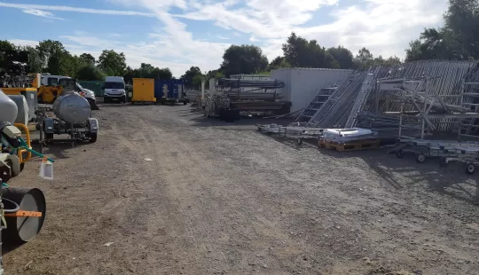 zone de stockage ou stationnement