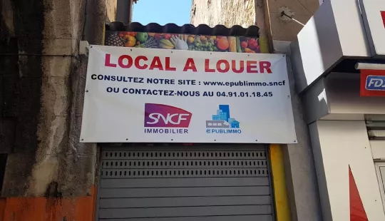 Local commercial à louer à Marseille