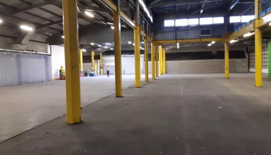 Entrepôt à louer dans le 12 ème arrondissement de Paris autre angle de vue de l'intérieur