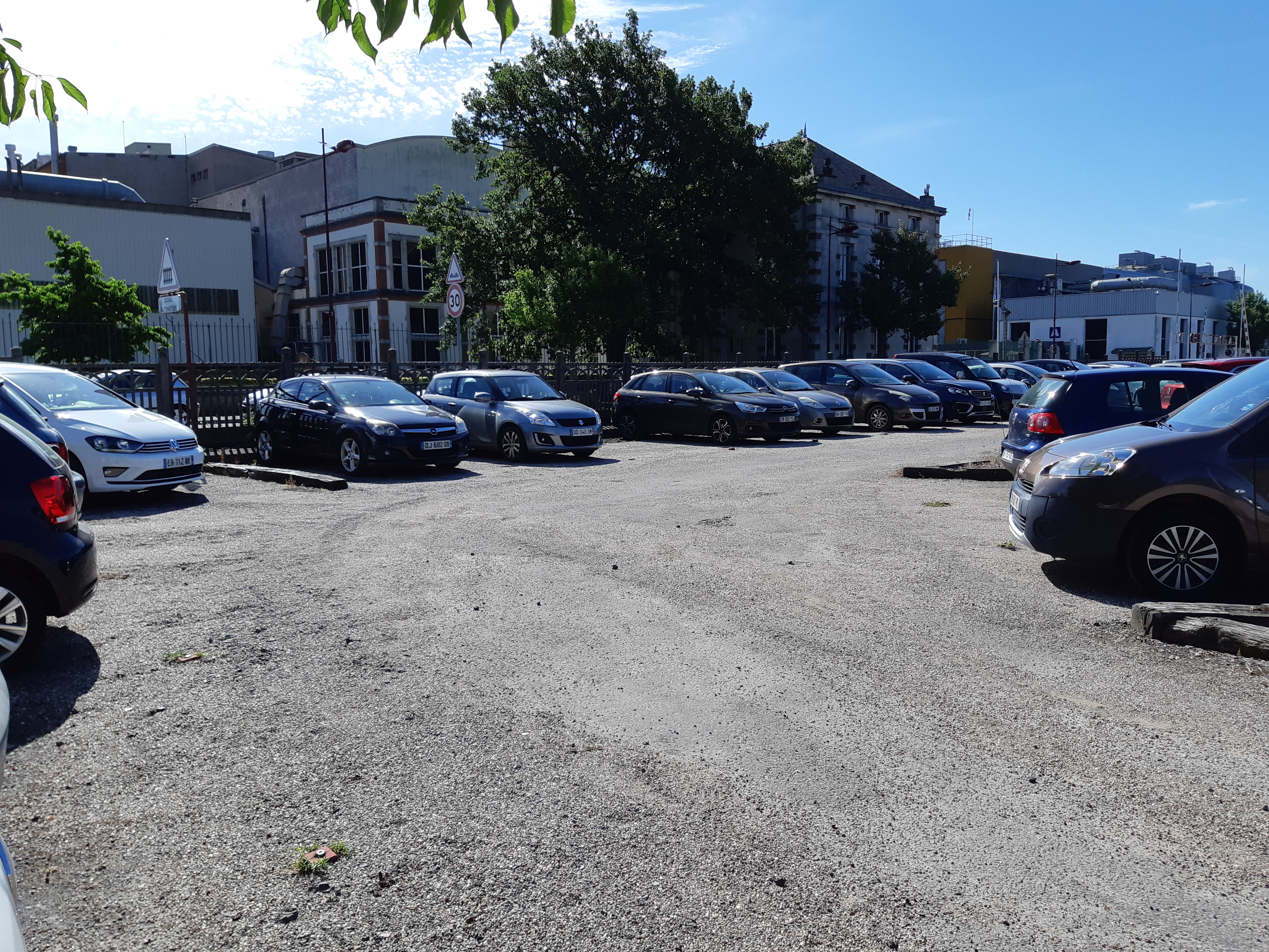 Zone de stationnement