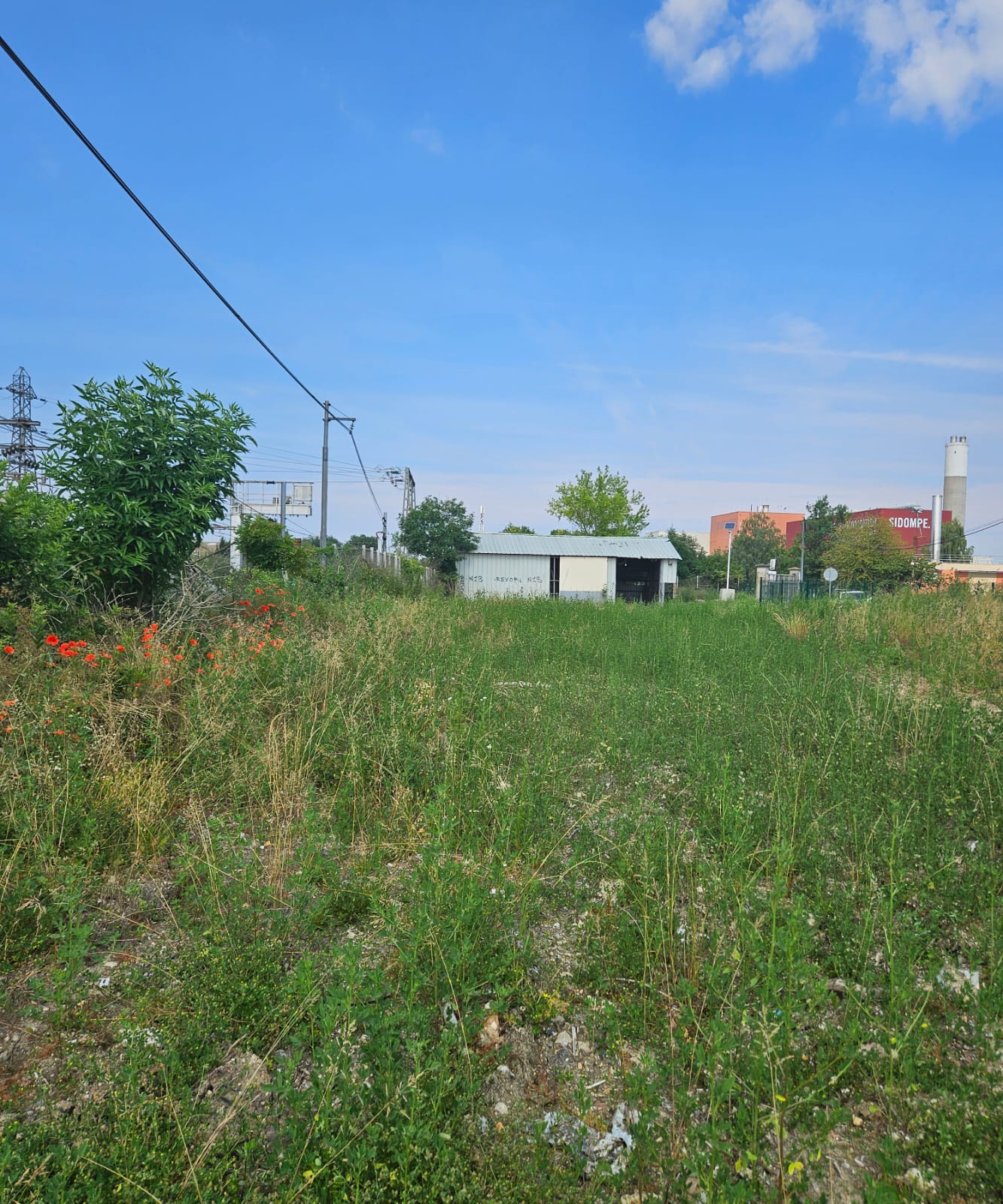 Visuel du terrain